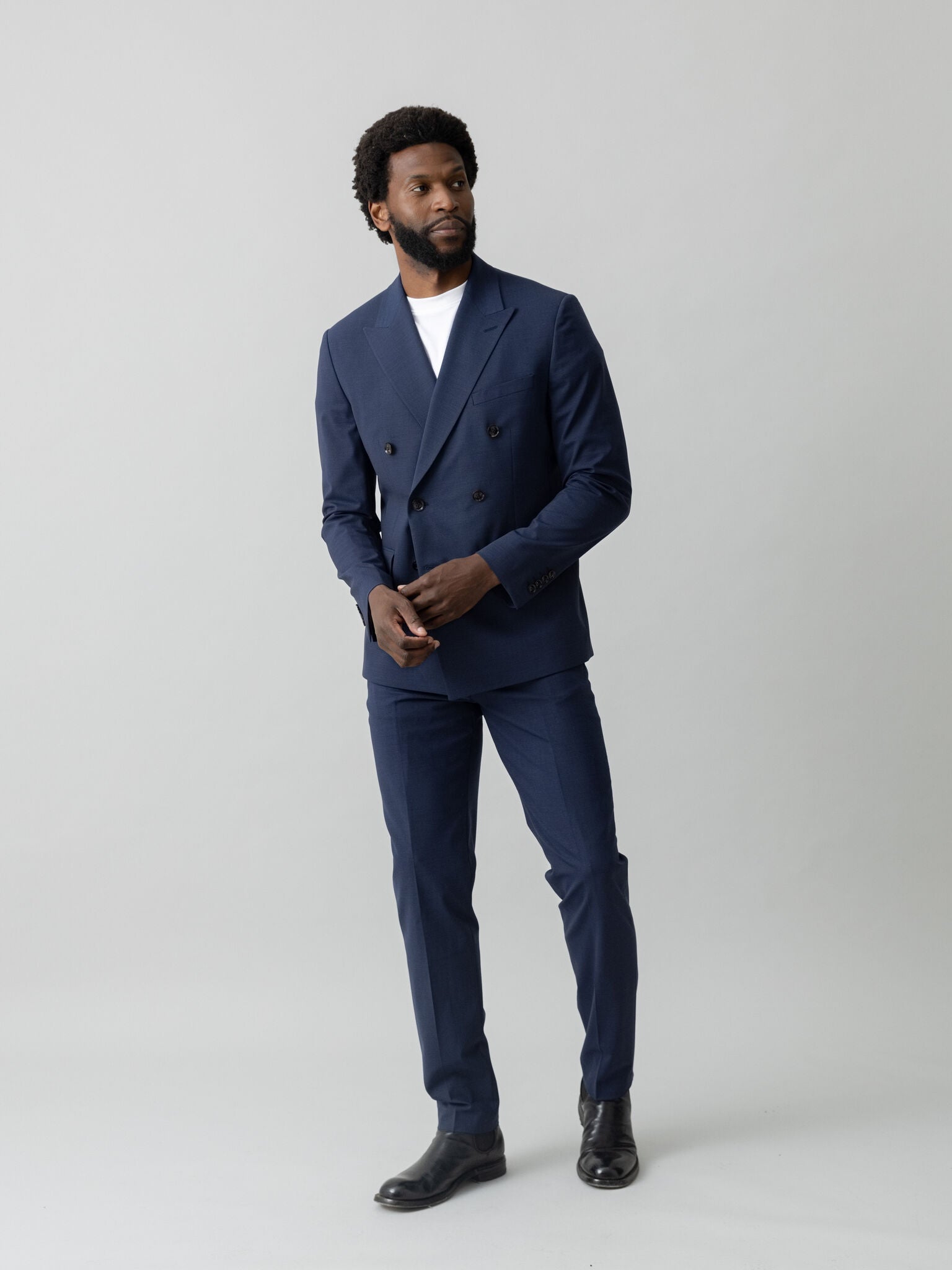 Modelshot / Navy / Detail